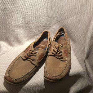Daniel Hechter leather slip on casual loafers, 12